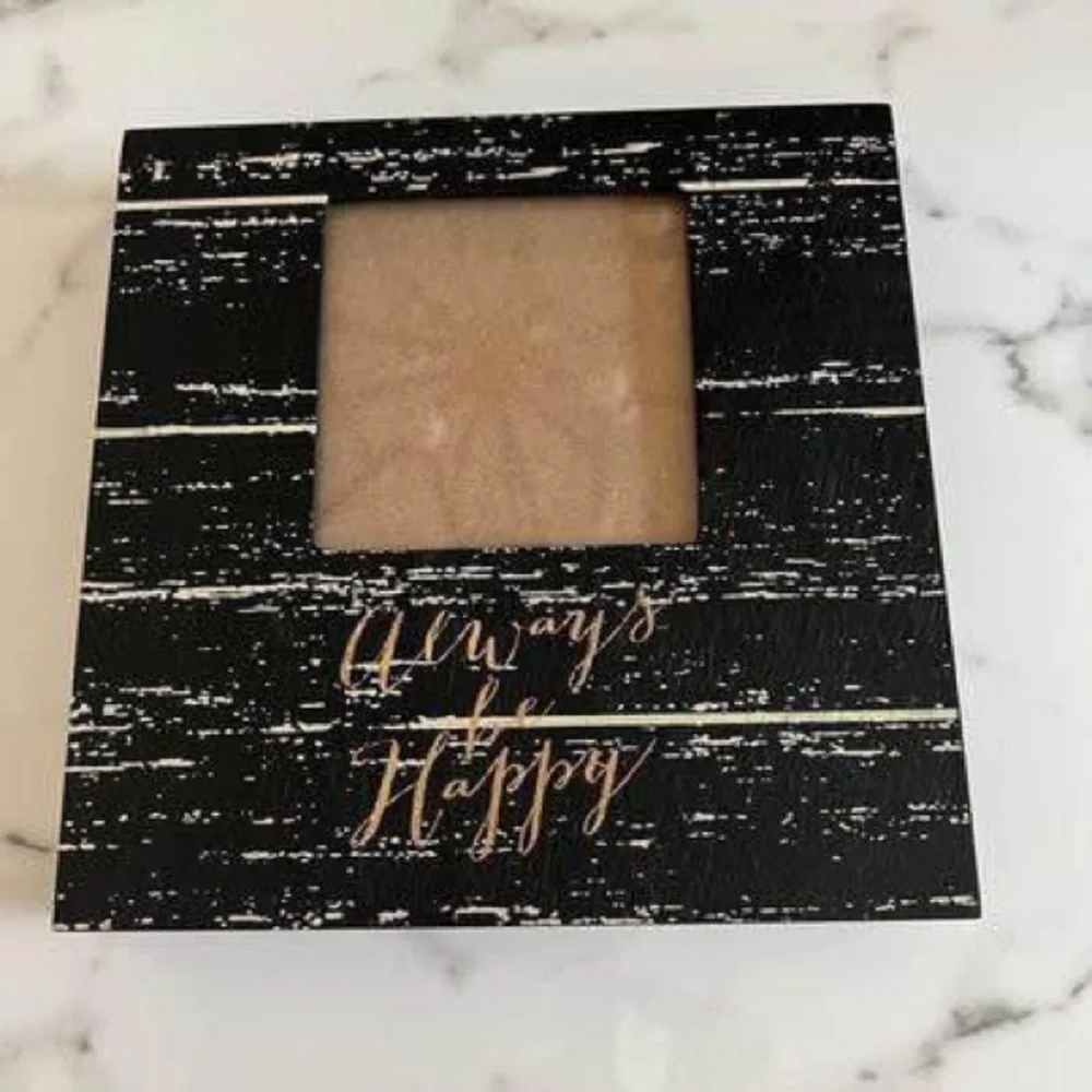 ❤️Like New! Always Be Happy Box Photo Frame